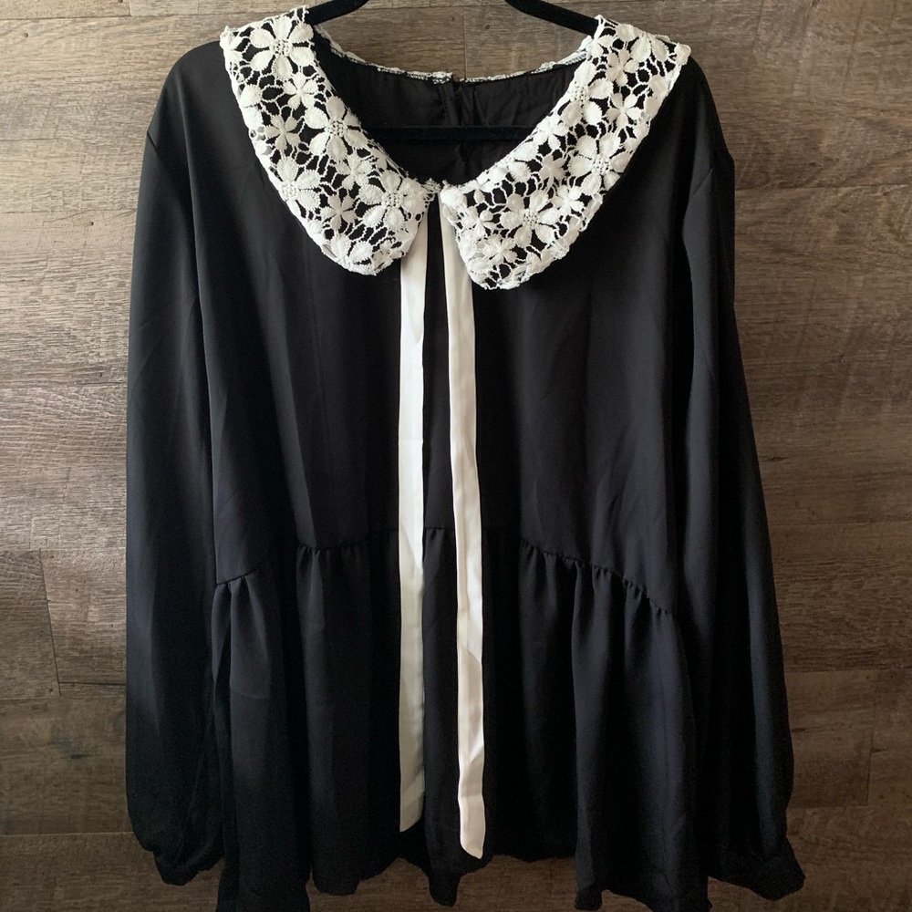 NWT Shein Collard Top sz 20